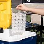 Alternate image 2 for Grand Fusion Ice Cubes Cooler Packs Keep Drinks Food Cold With Funnel 30 Packs (720 Cubes)