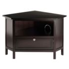 Alternate image 1 for Winsome Zena Corner TV Stand Espresso Finish