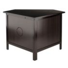 Alternate image 3 for Winsome Zena Corner TV Stand Espresso Finish