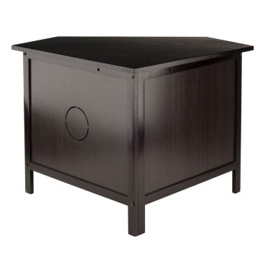 Winsome Zena Corner TV Stand Espresso Finish. View a larger version of this product image.