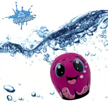 My Audio Pet Splash Waterproof Bluetooth Animal Wireless Portable Speaker For Kids of All Ages - Rocktopod The Octopus. View a larger version of this product image.
