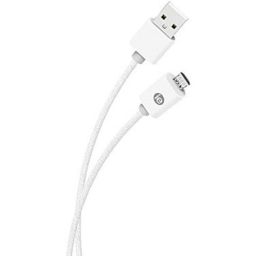 iEssentials - Charge & Sync Cable Micro Braided 10ft White