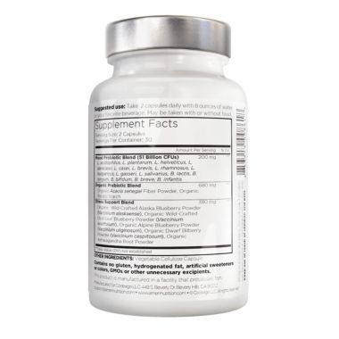 Amen Mood Probiotic 51 Billion CFUs + Organic Prebiotics Vegan Supplement - 60ct. View a larger version of this product image.