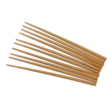 Joyce Chen Reusable Burnished Bamboo Chopsticks Set, 5 Pair. View a larger version of this product image.