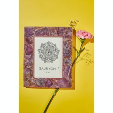 GAURI KOHLI Cherish Amethyst Picture Frame 5" x 7". View a larger version of this product image.