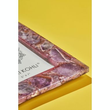 GAURI KOHLI Cherish Amethyst Picture Frame 5" x 7". View a larger version of this product image.