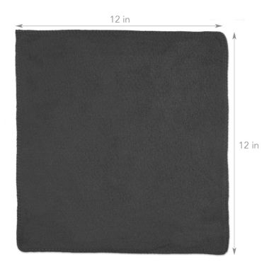 LIVAIA Microfiber Cleaning Cloth  6 Microfiber Cleaning Cloths In White Grey, Black. View a larger version of this product image.