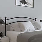 Alternate image 0 for Merrick Lane Kildare Metal Full Size Headboard Contemporary Arched Headboard With Adjustable Rail Slots