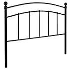 Alternate image 2 for Merrick Lane Kildare Metal Full Size Headboard Contemporary Arched Headboard With Adjustable Rail Slots