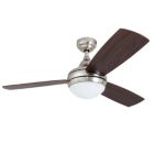 Alternate image 0 for Honeywell 44 inch Sauble Beach Brushed Nickel Indoor Ceiling Fan with Light