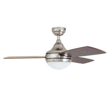 Honeywell 44 inch Sauble Beach Brushed Nickel Indoor Ceiling Fan with Light. View a larger version of this product image.