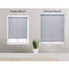 Alternate image 1 for Linen Avenue Custom Cordless 20" W x 48" H Crystal Light FIltering Cellular Shade