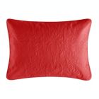 Alternate image 1 for Chic Home Sachi Floral Scroll Pattern Design Bed In A Bag Quilt Set - Queen 90x90", Brick