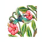 Alternate image 1 for Global Crafts Multi Hummingbirds And Flowers Haitian Metal Drum Wall Art Miscellaneous
