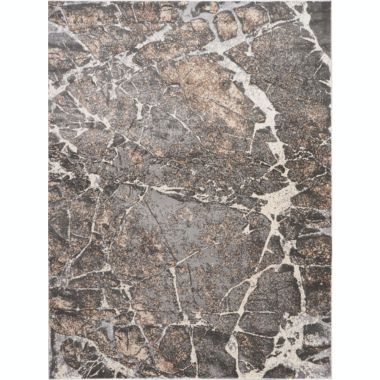 Kathy Ireland Ki35 Heritage KI351 Gray/Beige/Ivory Area Rug - 8' x 10'5. View a larger version of this product image.