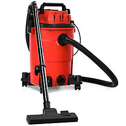 Slickblue 3 in 1 6.6 Gallon 4.8 Peak HP Wet Dry Vacuum Cleaner with Blower-Red