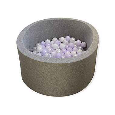 Boomboleo Foam  Ball Pit with 200 Balls Lavender Cloud. View a larger version of this product image.
