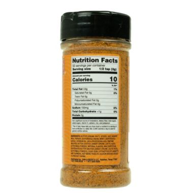 Dan & Buck's Cajun Butter Seafood Seasoning for Crab Shrimp Scallops Fish 3.5 oz. View a larger version of this product image.