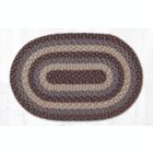 Alternate image 0 for Earth Rugs C-743 Blue Oval Braided Rug 20 x 30 inch