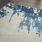 Alternate image 2 for Nourison Imprints IMT04 Ivory/Blue Indoor Area Rug - 5&#39;3 x 7&#39;3