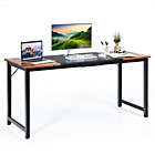 Alternate image 0 for Costway-CA 63 Inch Home Office Computer Desk with Heavy Duty Steel Frame