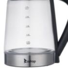 Alternate image 2 for Zokop Electric Kettle with Blue Glass HD-250 110V 1500W 2.5L