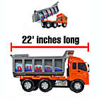 Alternate image 2 for BIG DADDY - JUMBO Sized Ride-along Dump Truck Transport Vehicle