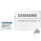 Alternate image 3 for Samsung EVO Plus MicroSD 256GB, 130MBs Memory Card with Adapter
