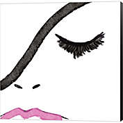 Metaverse Art Pink Lash by Anne Seay 24-Inch x 24-Inch Canvas Wall Art