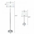 Alternate image 3 for Hooya Imp.& Exp.  3-Piece Floor Lamp and Table Lamps Set