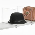 Alternate image 3 for mDesign Plastic Shelf Dividers with Clip Attachment for Closets