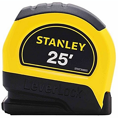 Stanley Hand Tools STHT30825 25&#39; LeverLock Tape Measure. View a larger version of this product image.