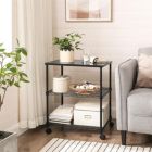 Alternate image 2 for BreeBe 3-Tier Rolling Printer Cart