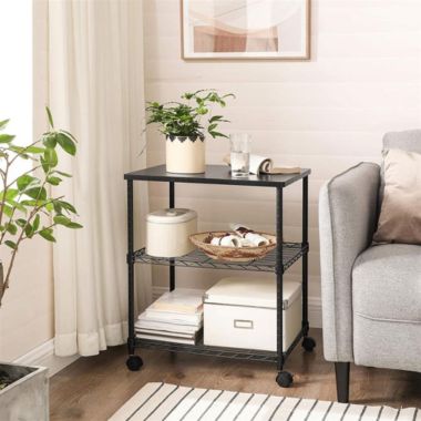 BreeBe 3-Tier Rolling Printer Cart. View a larger version of this product image.