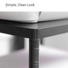 Alternate image 3 for BreeBe 3-Tier Rolling Printer Cart