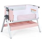 Alternate image 0 for Slickblue Baby Bassinet Bedside Sleeper with Storage Basket and Wheel for Newborn-Pink