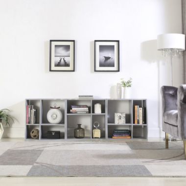 Proman Products Home Indoor Decorative Wave Shelf - Gray. View a larger version of this product image.