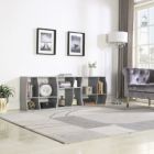 Alternate image 1 for Proman Products Home Indoor Decorative Wave Shelf - Gray