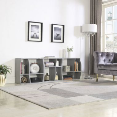 Proman Products Home Indoor Decorative Wave Shelf - Gray. View a larger version of this product image.