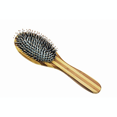 Tika Boar Bristle Hair Brush - Bamboo | Bed Bath & Beyond