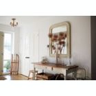 Alternate image 1 for Elegant Lighting Rosalia 3 light French Gold Flush Mount Clear Royal Cut Crystal