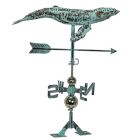 Alternate image 3 for Things2Die4 Verdigris Copper Humpback Whale Weathervane