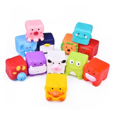 PopFun Animal Block Squirters Bath Toys. View a larger version of this product image.