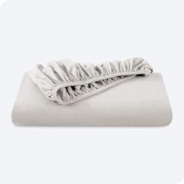 Bare Home Flannel Fitted Bottom Sheet 100% Cotton - Velvety Soft Heavyweight - Double Brushed Flannel - Deep Pocket (Twin XL, White). View a larger version of this product image.