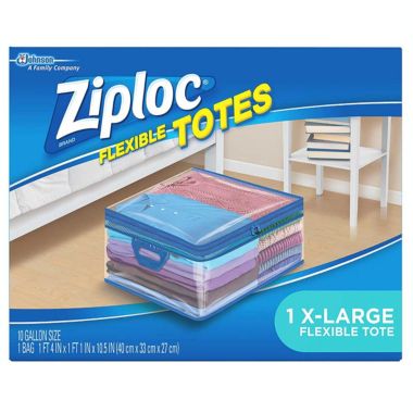 Ziploc Flexible Tote, Extra Large, 1CT. View a larger version of this product image.