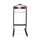Alternate image 0 for Proman Products Contemporary Decorative Kingston III Wardrobe Valet with Knob - Dark Walnut