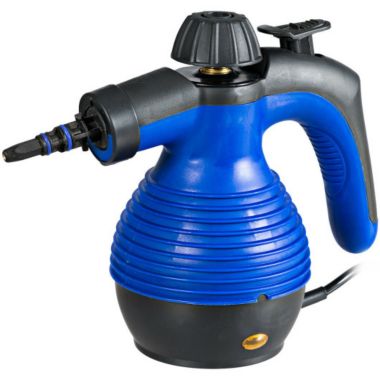 Slickblue 1050W Multi-Purpose Handheld Pressurized Steam Cleaner-Blue. View a larger version of this product image.