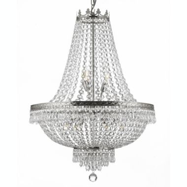 Gallery French Empire Crystal Chandelier Lighting H36" X W30". View a larger version of this product image.