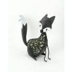 Alternate image 1 for Things2Die4 Metal Fox LED Solar Garden Statue Accent Light Patio Decor Sculpture Yard Art