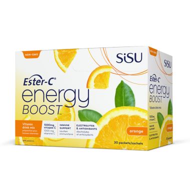 Sisu - Energy Boost with Ester-C, Orange. View a larger version of this product image.